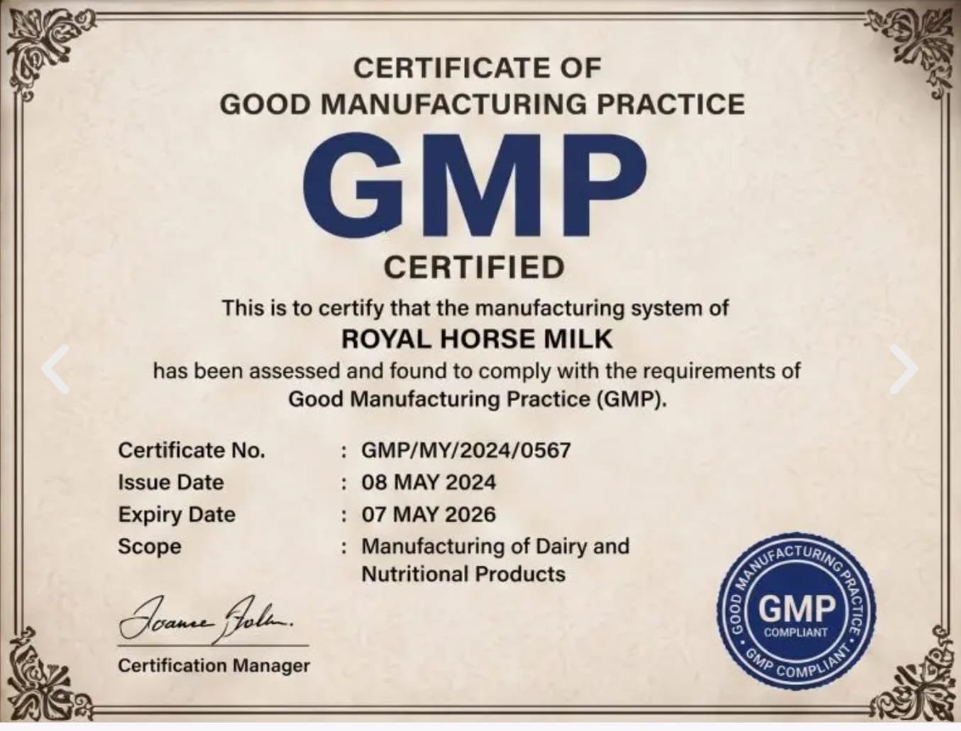 Certificate 2